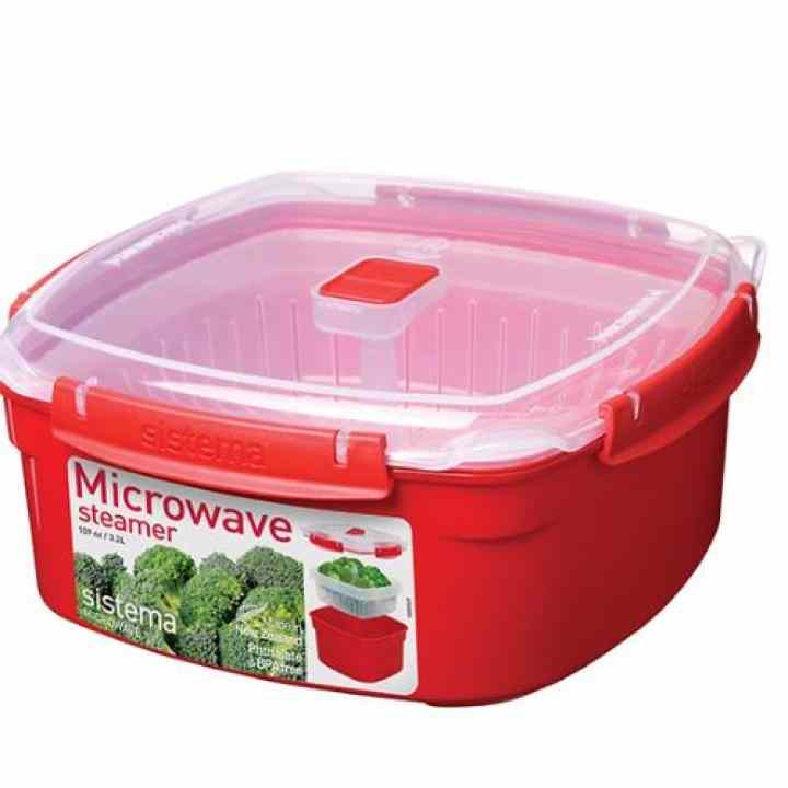 Hộp hấp thực phẩm lò vi sóng Sistema 3,2L 1103