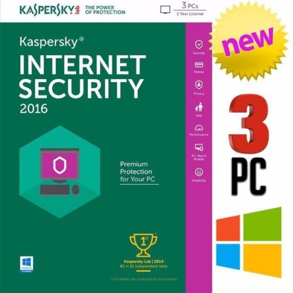 Bảng giá [HCM]Kaspersky internet security 3pc (box) Phong Vũ