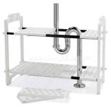 Kệ xếp để đồ nhà bếp 2 tầng đa năng BenHome (Trắng)