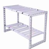 Kệ xếp để đồ nhà bếp 2 tầng đa năng BenHome (Trắng)