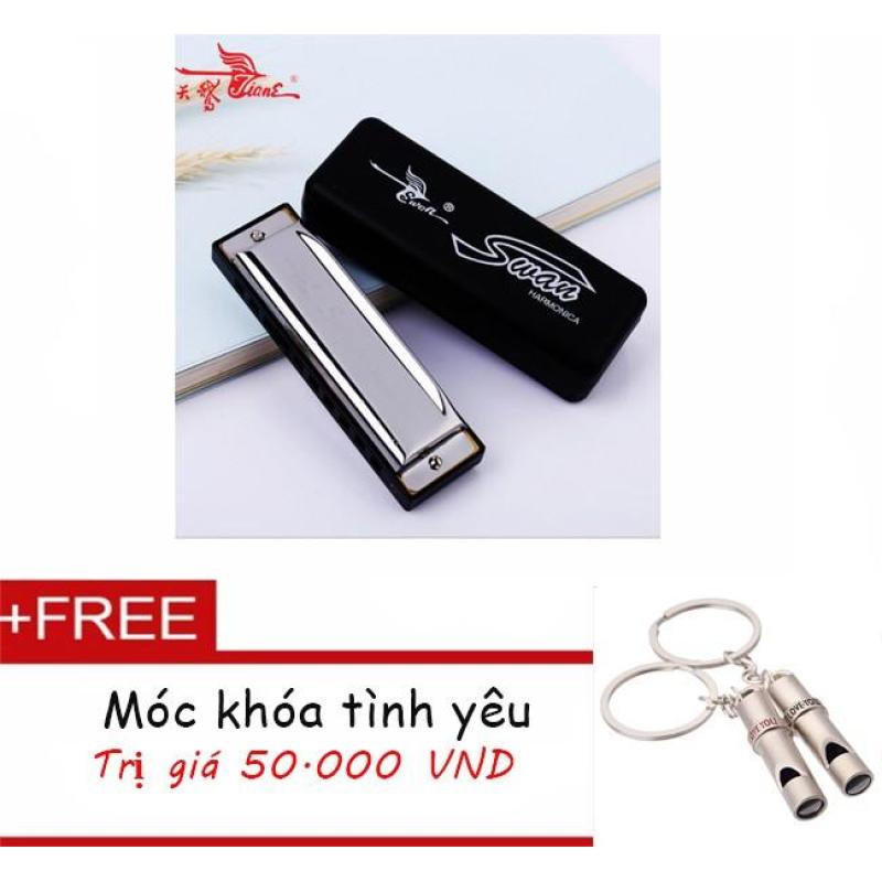 top [HCM]Kèn harmonica Swan cao cấp Hà nam shop HN01 Tặng móc khóa tình yêu