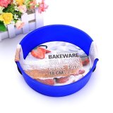 Khay Nướng Bánh Hình Tròn Silicon Uncle Bills KC0017 (Giao màu ngẫu nhiên) - Hàng Nhập Khẩu