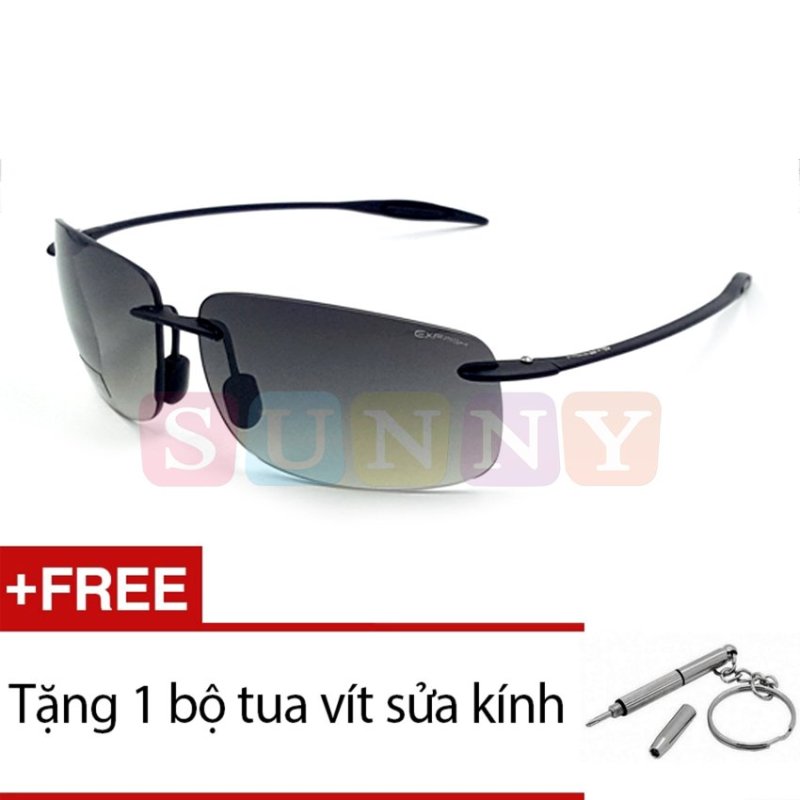 Giá bán Kính mát  Exfash SN-EF 0792 911 (Đen) + Tặng 1 bộ tua vít sửa kính