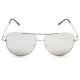 Kính mát nam nữ MKH 7074 (Trắng tráng gương)