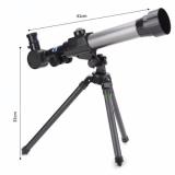 Kính thiên văn mini Telescope Khám phá vũ trụ (Đen)