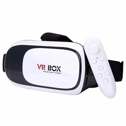 HCMKính thực tế ảo VR Box phiên bản 2 Trắng + Tặng 1 tay cầm chơi game