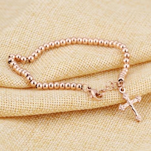 Lắc tay thánh giá LT129 (Màu đồng)