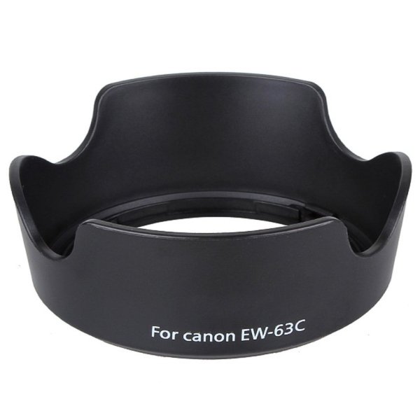 Lens hood Hongkong Technology EW 63C cho Canon 18-55 STM IS (Đen)