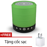 Loa bluetooth đa năng không dây WS-631 (Xanh lá) + Tặng 1 cốc sạc