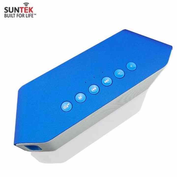Loa Bluetooth SUNTEK S204 (Xanh) + Tặng kèm Cáp Audio Jack 3.5mm 2 đầu