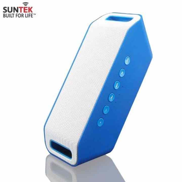 Loa Bluetooth SUNTEK S204 (Xanh) + Tặng kèm Cáp Audio Jack 3.5mm 2 đầu