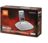 Loa sạc JBL OnBeat Micro dành cho iPhone/ iPod cổng Apple lightning (Trắng)