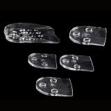 Lót giày tăng chiều cao silicon (Trắng)