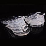 Lót giày tăng chiều cao silicon (Trắng)