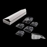 Lót giày tăng chiều cao silicon (Trắng)