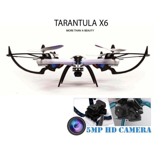 Máy bay điều khiển từ xa Quadcopter JJRC X6 Tarantula và Camera Full HD 5.0 mpx
