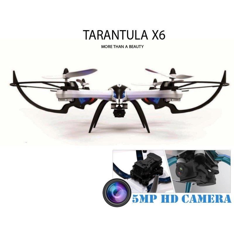 Máy bay điều khiển từ xa Quadcopter JJRC X6 Tarantula và Camera HD 2.0 mpx
