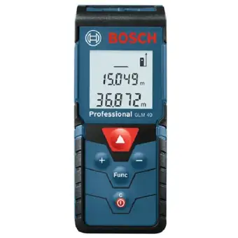 Kết quả hình ảnh cho Máy Äo khoảng cách laser Bosch GLM 40
