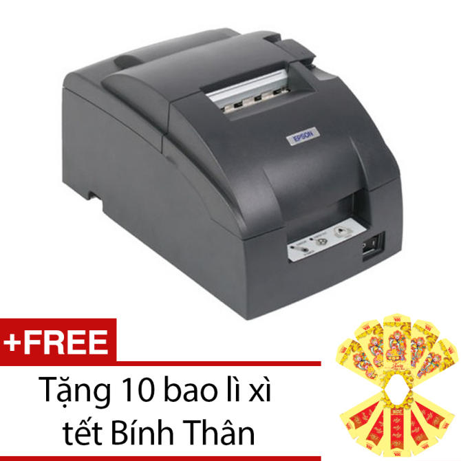 Hình ảnh Máy in Epson TM – U220B USB (Đen) + Tặng 10 bao lì xì tết Bính Thân