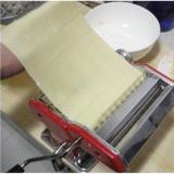 Máy làm mỳ sợi tươi gia đình 2 lưỡi cắt (Đỏ)