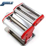 Máy làm mỳ sợi tươi gia đình 2 lưỡi cắt (Đỏ)