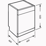 Máy rửa chén (bát) Flamenco FLD-113FX