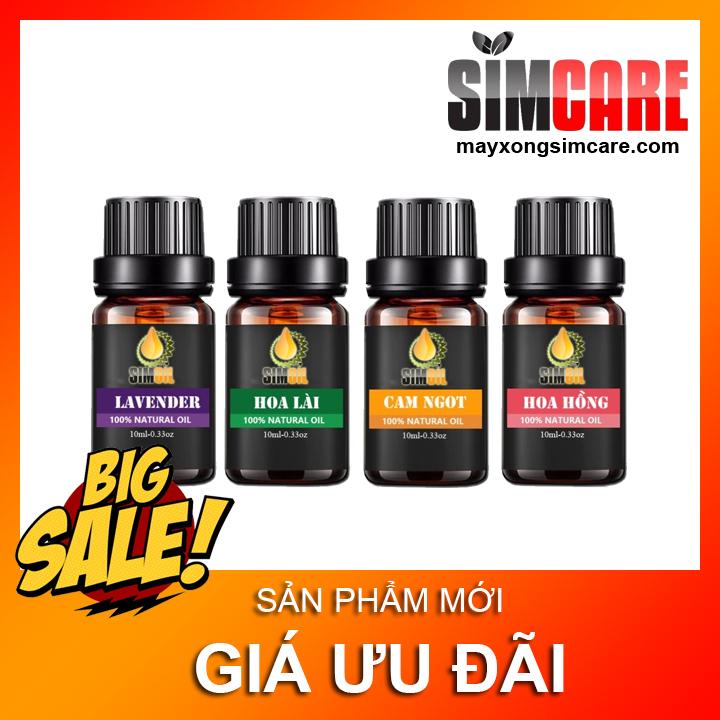 Mua 4 tặng 1 Combo 4 lọ 10ml tinh dầu xông phòng thiên nhiên cao cấp Oải