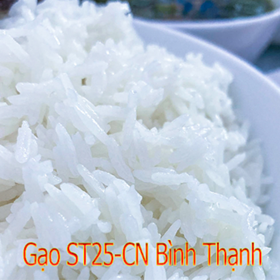 Gạo ST25 (túi 5kg, gạo mới 100%) - ST25-005-165K