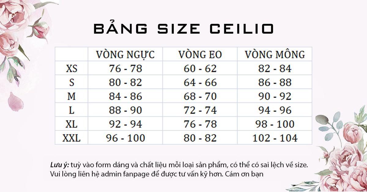 CEILIO_ÁO DÀI HOA HỒNG LEO [BTS-Chớm Thu]
