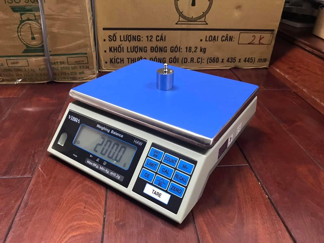 [HCM]CÂN ĐIỆN TỬ VIBRA HAW - 3KG