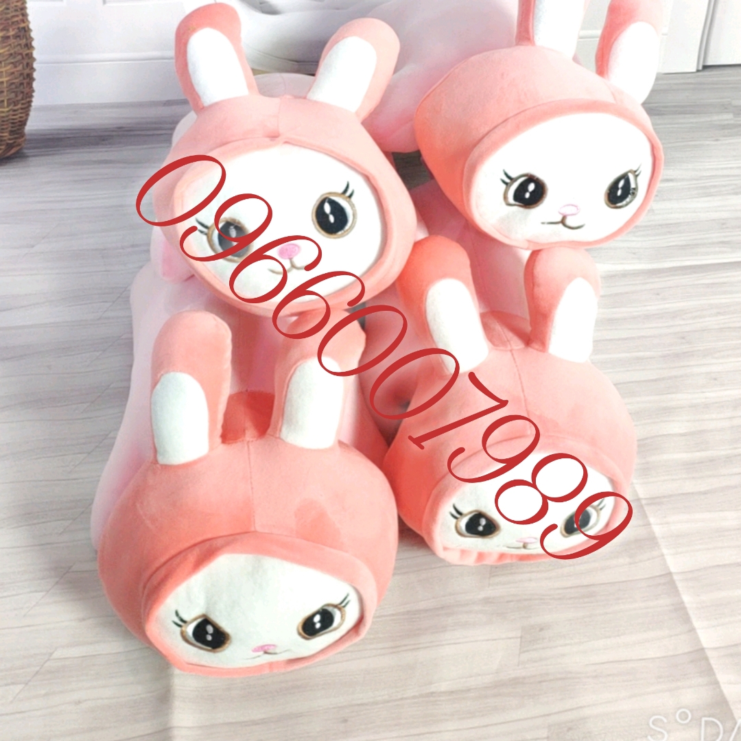 Gấu Bông Thỏ Nằm Dễ Thương Size 40cm
