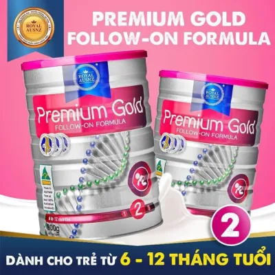 Sữa Hoàng Gia Úc Royal Ausnz Premium Gold 2 cho bé 6-12 tháng