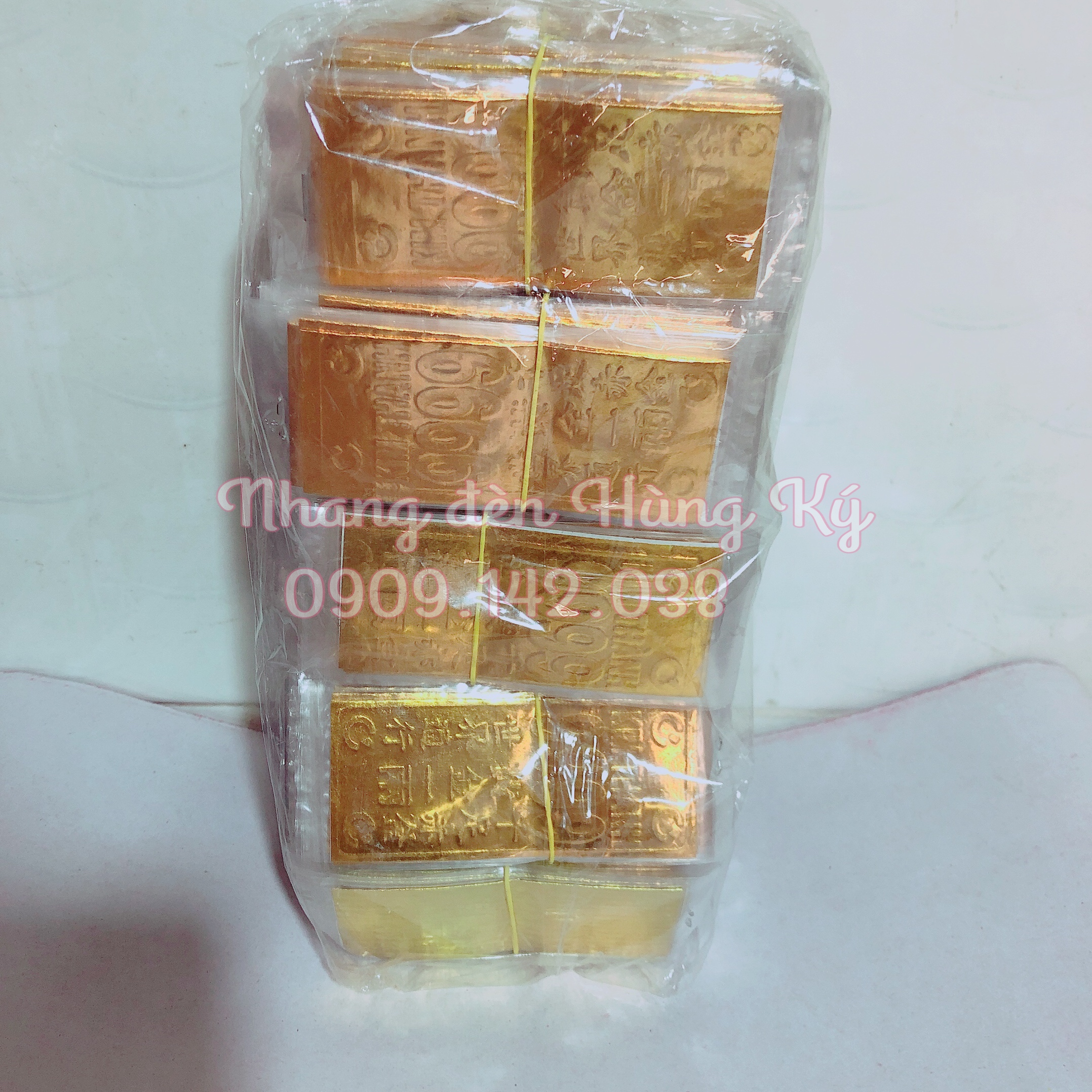 Hàng mã vàng lá 1 bao gồm 10 bịch