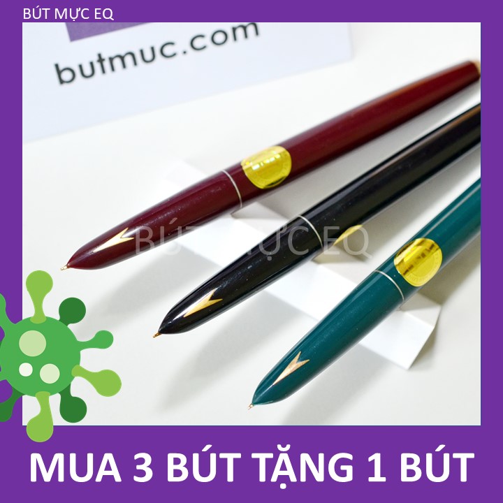 Combo 03 Bút Mực Hero 331 ba màu xanh, đỏ, đen