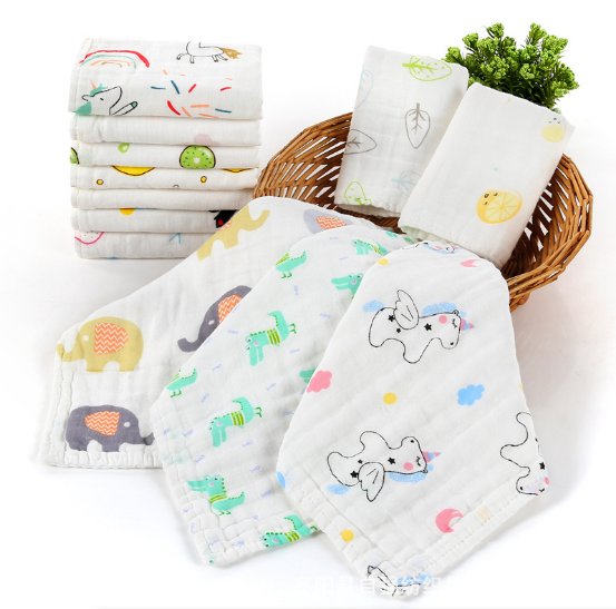 Khăn mặt xô 6 lớp Xuất Nhật cho bé