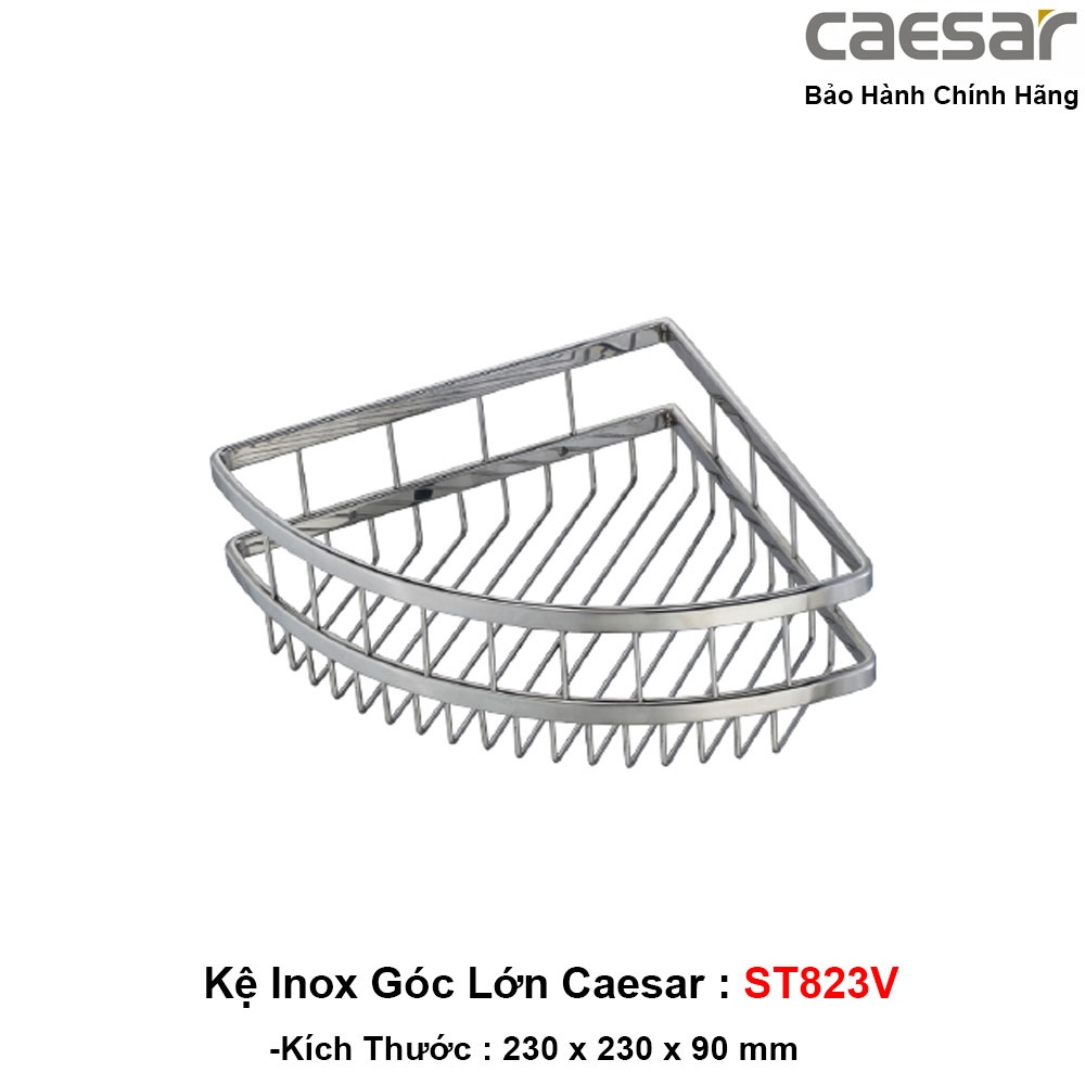 Kệ inox góc CAESAR ST823V