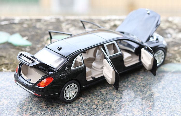 Ô tô Mô hình Mercedes Maybach S650 Pullman Tỉ lệ 1:24