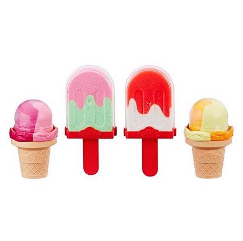 Đồ chơi đất nặn 4 loại kem Playdoh