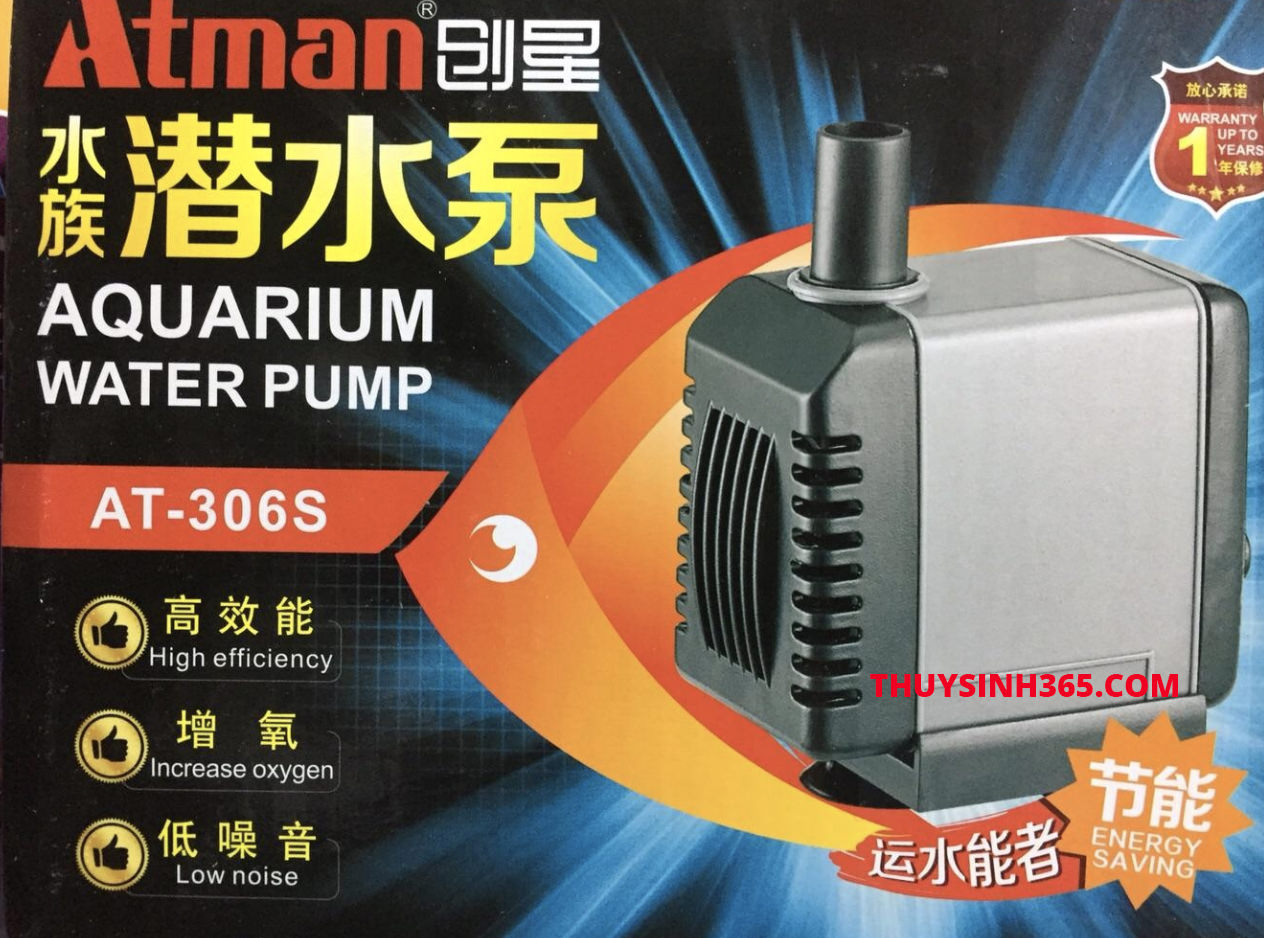 Máy bơm nước bể cá tiết kiệm điện Atman AT 305S