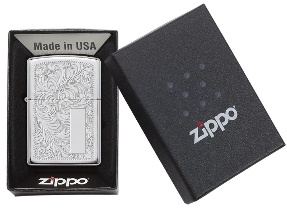 Zippo 352 - Zippo Venetian Chrome