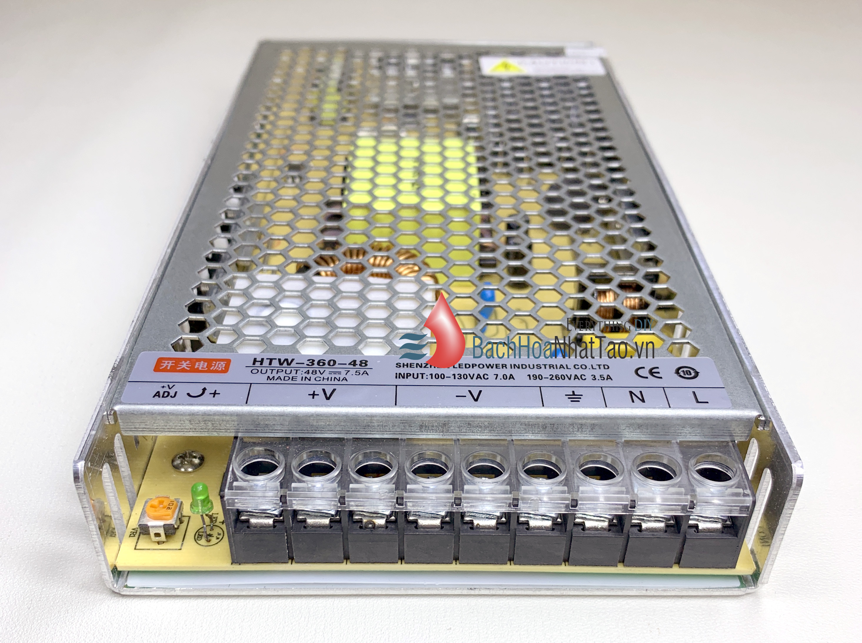 Nguồn tổ ong 48V 7.5A 360W mới 100%