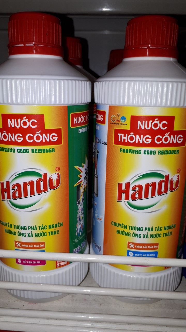 Nước thông cống 570ml nội địa