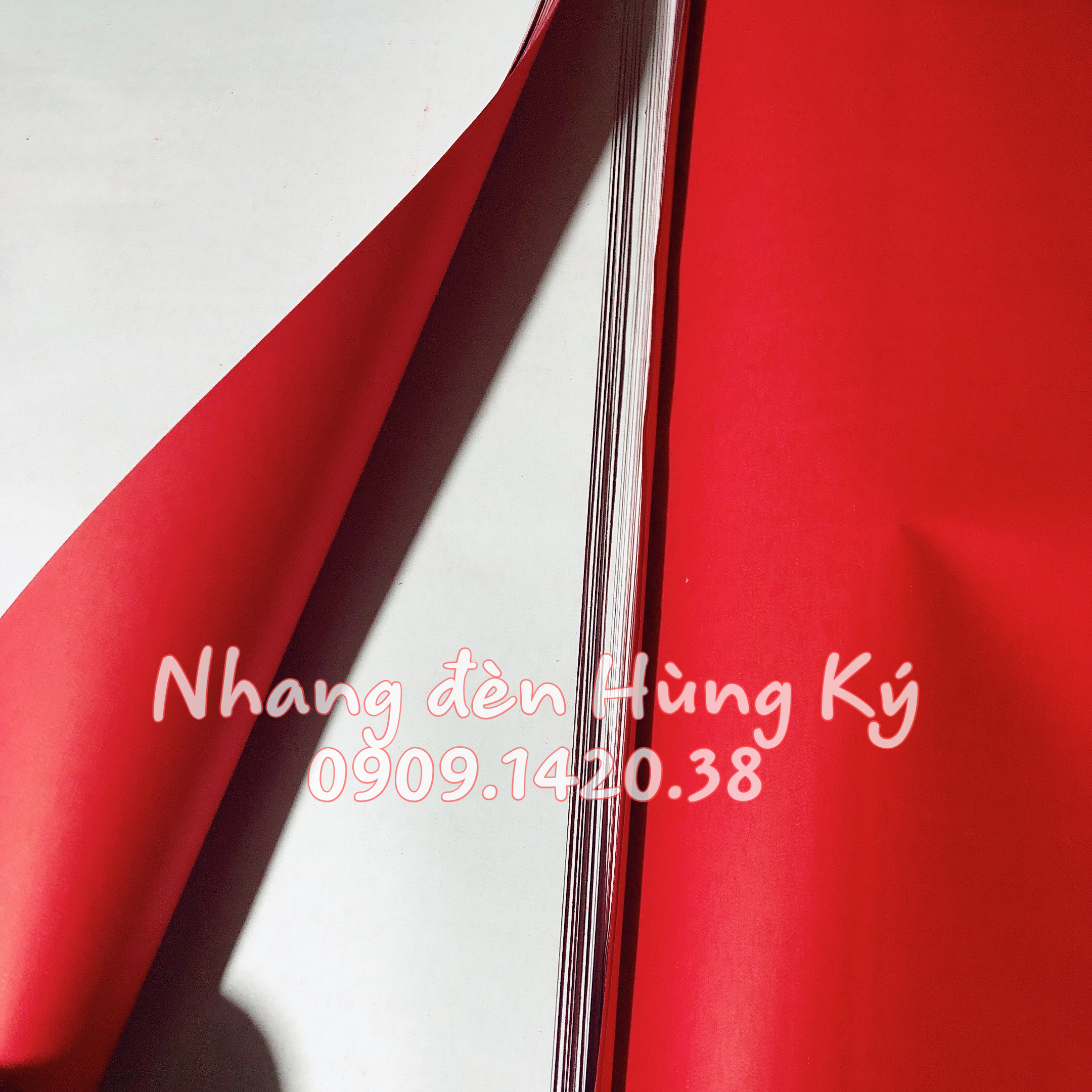 {10 tờ} Giấy hồng đơn - giấy đỏ trang trí Tết