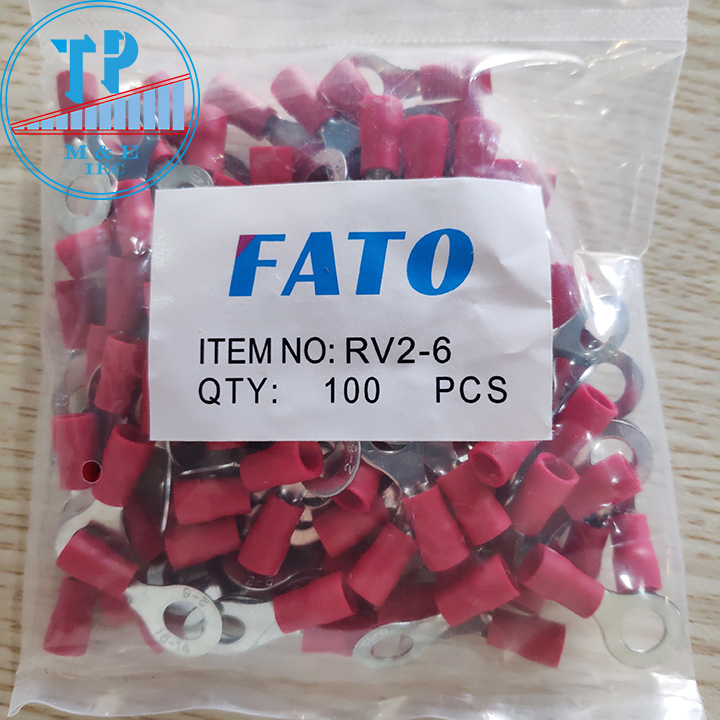 Đầu cos tròn phủ nhựa rv 1.25-4