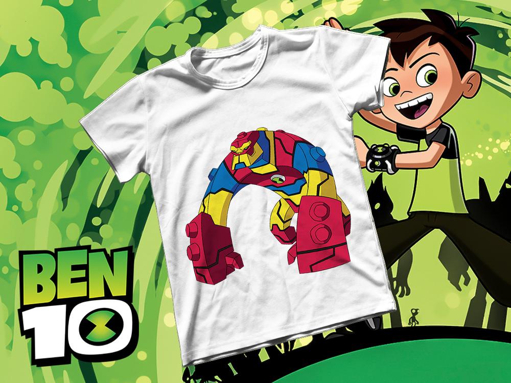 Áo thun Cotton Unisex - Movie - Ben10 - Ben khối lập phương - MixASale Áo thun Cotton Unisex - Movie - Ben10 - Ben khối lập phương - MixASale