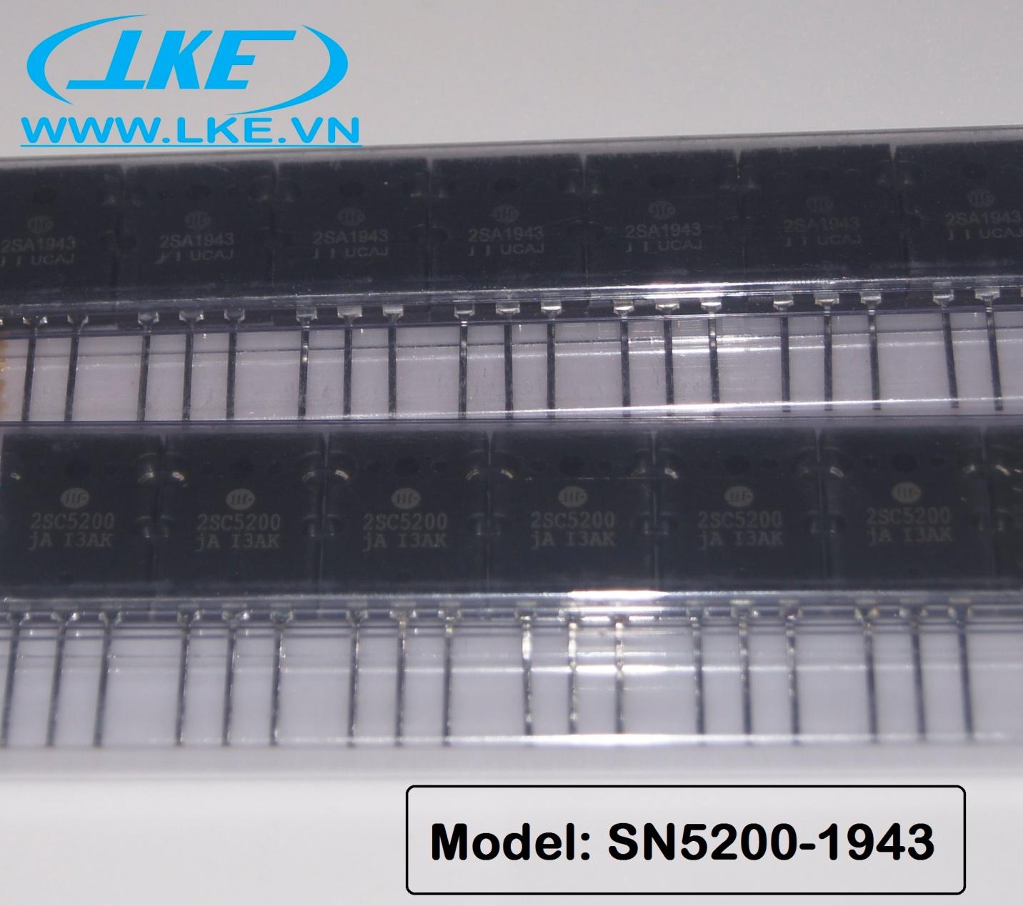 sò công suất 2SC5200/A1943 hãng Sino ( 1 cặp )