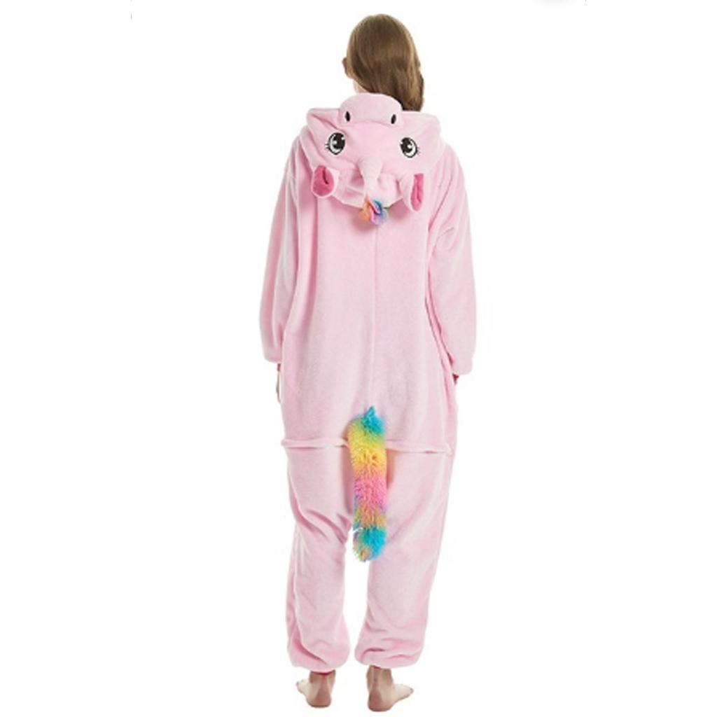 Bộ Đồ Thú Pijama Unicorn Hồng
