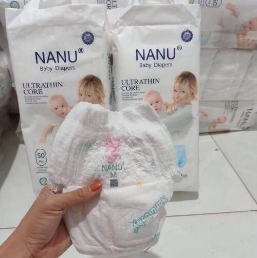 Bỉm Quần Nanu Baby 50 MIẾNG