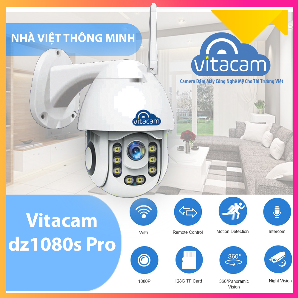 CAMERA NGOÀI TRỜI VITACAM DZ1080S PRO.