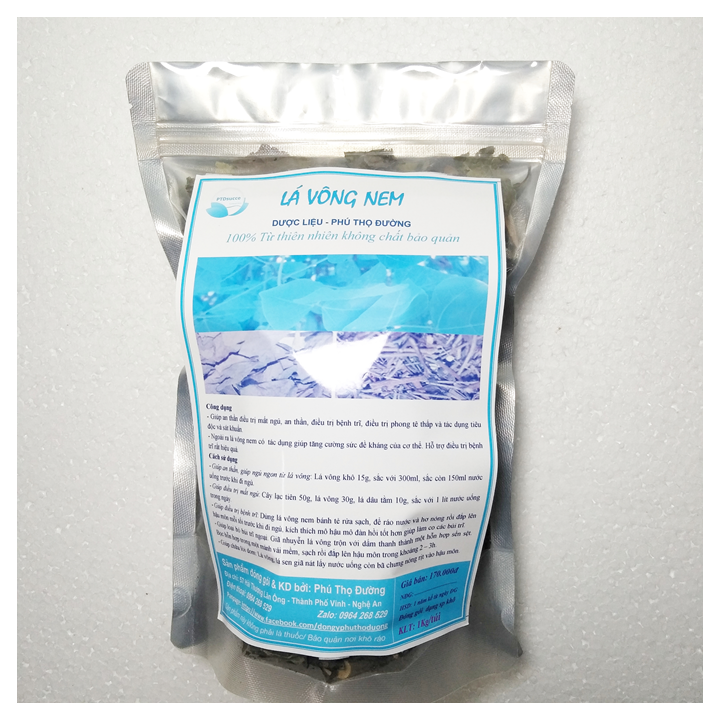 Lá Vông Nem - Túi 500gr - Giúp hỗ trợ  mất ngủ,  bệnh trĩ,  phong tê thấp...